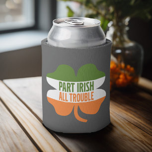 Rafraichisseur De Cannettes Shamrock de Jour de la Saint Patrick - Irlandais