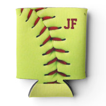 Softball de Personalized yellow