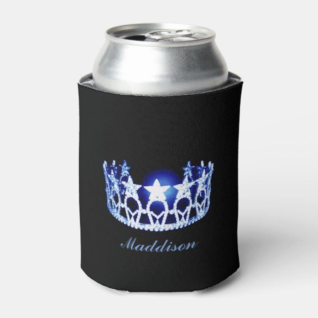 Rafraichisseur De Cannettes Style Miss USA Crown Custom Can Cooler (Can devant)
