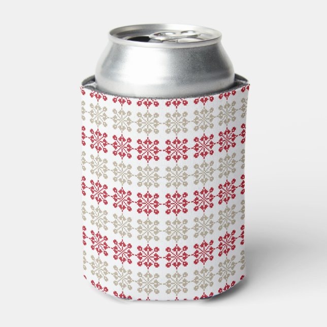 Rafraichisseur De Cannettes SUN traditionnel letton motif géométrique VI (Can devant)
