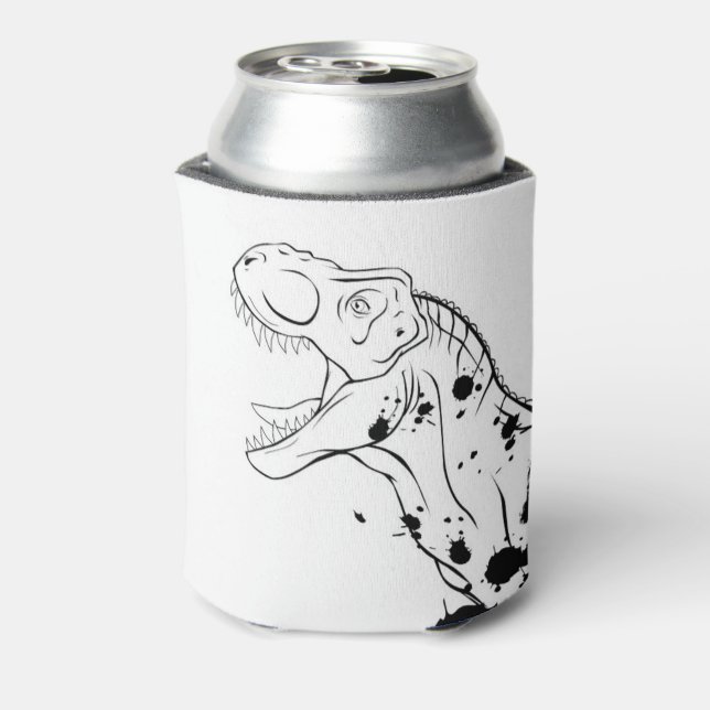 Rafraichisseur De Cannettes T-Rex (noir et blanc) (Can Dos)