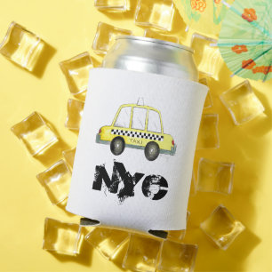 Rafraichisseur De Cannettes Taxi NYC Jaune New York Ville À damiers voiture