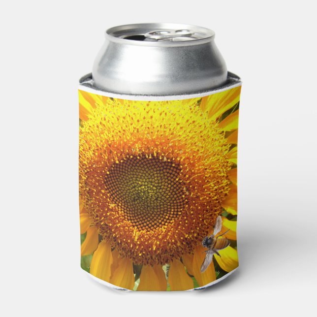 Rafraichisseur De Cannettes Tournesol et abeille (Can devant)