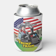 TOUT À BORD DU TRAIN TRUMP ! ! ! USA Nationalisme