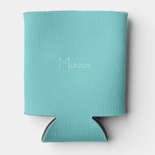 Rafraichisseur De Cannettes Turquoise Sky Personnalisé Can Cooler