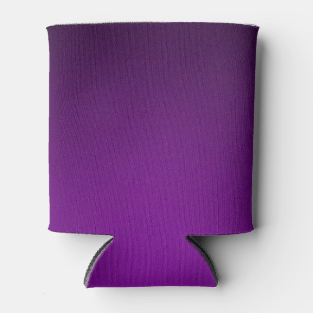 Rafraichisseur De Cannettes Vignette Grainée Violet-Noir Foncé (Devant)