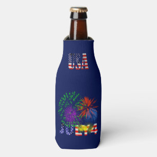 Rafraîchisseur Pour Bouteille 4 juillet feux