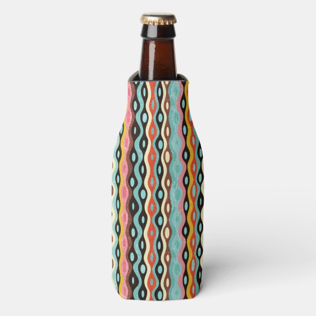 Rafraîchisseur Pour Bouteille Abstract multicolor pattern (Bottle Devant)