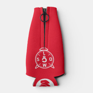 Rafraîchisseur Pour Bouteille Bouteille avec des logos de CorleyQ sur l'arrière