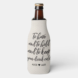 Rafraîchisseur Pour Bouteille Bride Tribe Bouteille Coozie