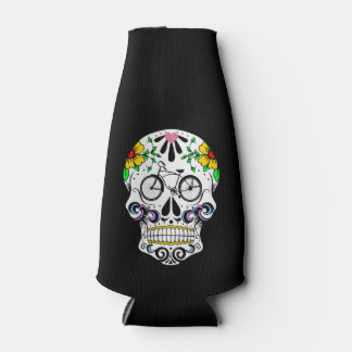 Rafraîchisseur Pour Bouteille Calavera - Sugar Skull Cruiser Vélo