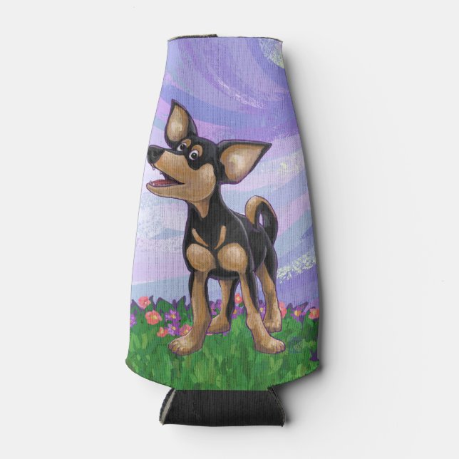 Rafraîchisseur Pour Bouteille Chihuahua Cadeaux et accessoires (Devant)