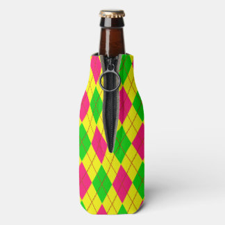 Rafraîchisseur Pour Bouteille Crazy Kids Couleurs-Jacquard 6 ZIPPERED BOTTLE GLA