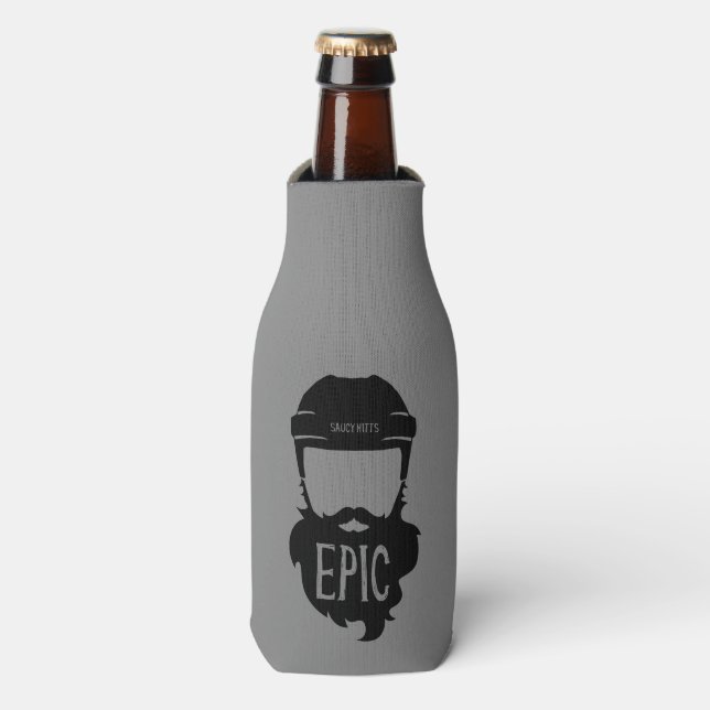 Rafraîchisseur Pour Bouteille Epic Hockey Playoff Beard (Bottle Devant)