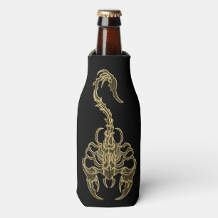 Rafraîchisseur Pour Bouteille Insecte très venimeux toxique de scorpion d'or