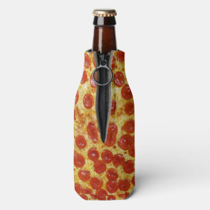 Rafraîchisseur Pour Bouteille La bouteille isolée par copie de pizza ou peut