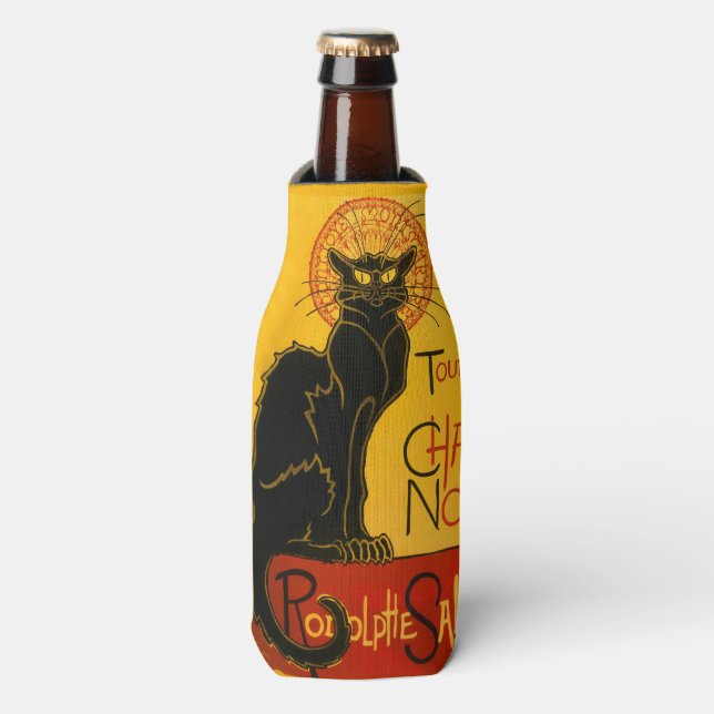 Rafraîchisseur Pour Bouteille Le Conversation Noir Le Chat Noir (Bottle Devant)