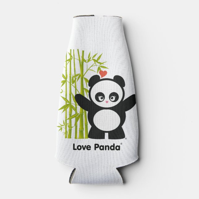 Rafraîchisseur Pour Bouteille Love Panda® (Devant)