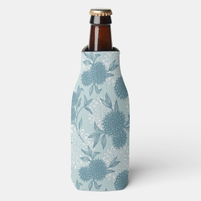Rafraîchisseur Pour Bouteille Modèle floral rétro 2 2 (Bottle Devant)
