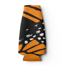 Monarque Papillon noir-blanc-orange adaptation