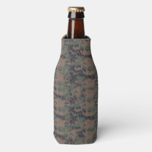 Rafraîchisseur Pour Bouteille Motif de bois numérique militaire