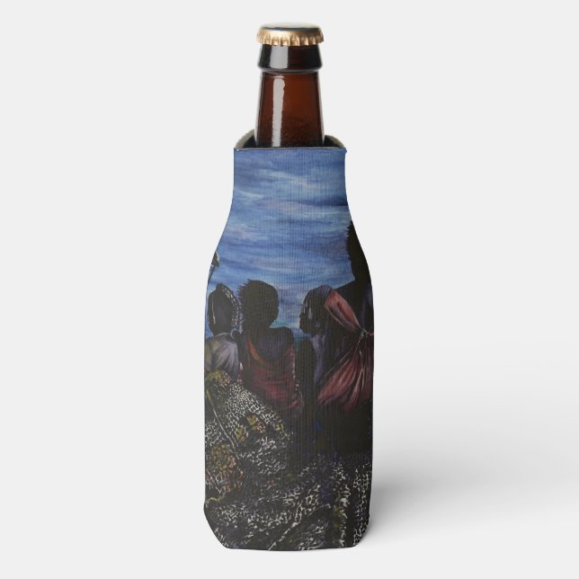 Rafraîchisseur Pour Bouteille Où est papa ? L'île Harbour (Bottle Devant)