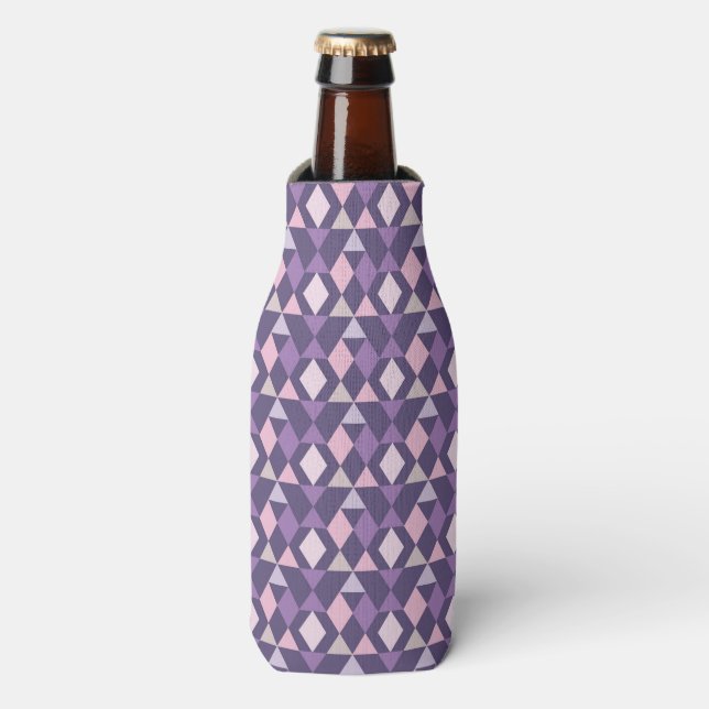 Rafraîchisseur Pour Bouteille Patters de Purple Arabic (Bottle Devant)