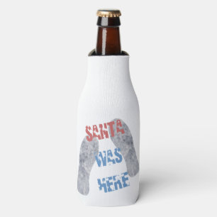 Rafraîchisseur Pour Bouteille Père Noël était là