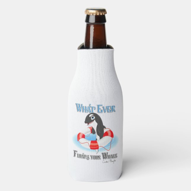 Rafraîchisseur Pour Bouteille Quelle Que Soit La Flotte De Votre Baleine (Bottle Devant)