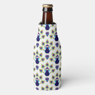 Rafraîchisseur Pour Bouteille retro india exotiock peacock