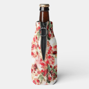 Rafraîchisseur Pour Bouteille Rose Rouge Punks à pois