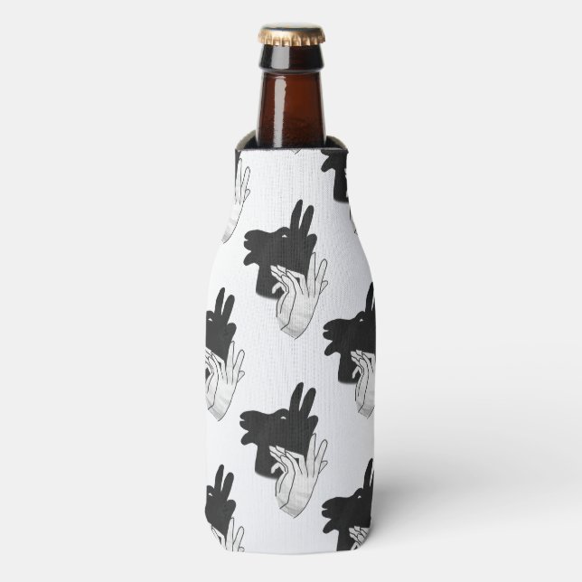 Rafraîchisseur Pour Bouteille Silhouette à la main Billy Goat Grey (Bottle Devant)
