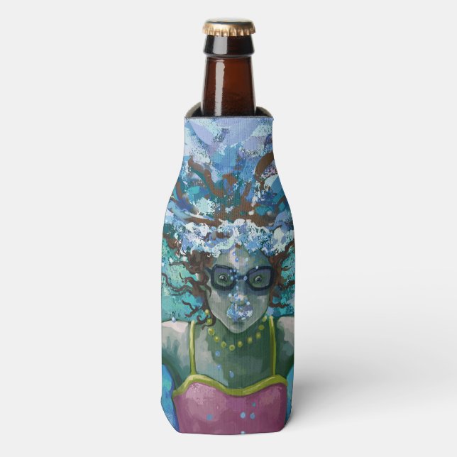 Rafraîchisseur Pour Bouteille Sous la nage aquatique (Bottle Devant)