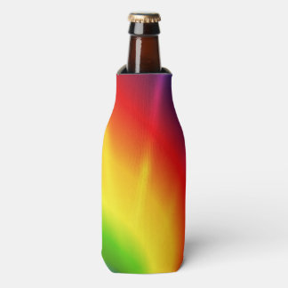 Rafraîchisseur Pour Bouteille Tie Dye Motif arc-en-ciel
