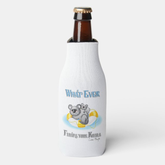 Rafraîchisseur Pour Bouteille TOUT CE QUI Flotte votre Koala (Bottle Devant)