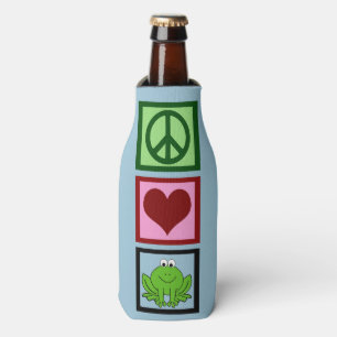 Rafraîchisseur Pour Bouteille Vert mignon de grenouille