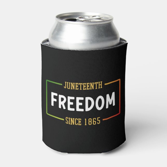 Rafraîchisseur Pour Canette 1865, 1865, fête de la liberté noire (Can devant)
