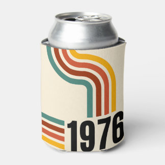 Rafraîchisseur Pour Canette 1976 Retro Vintage Poster 50th Birthday Can Cooler