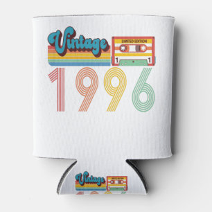 Rafraîchisseur Pour Canette 25e anniversaire Vintage Retro 1996 Bande de casse