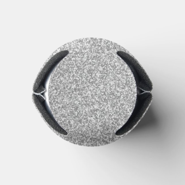 Rafraîchisseur Pour Canette 26 Parties scintillant d'argent Imprimer Écrasants (Bas)