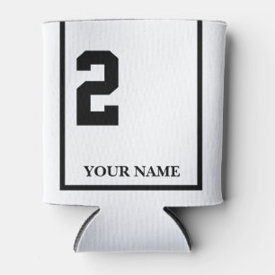 Rafraîchisseur Pour Canette 2 Blanc avec Couverture de selle de cheval noir Pe