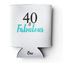 40 et Fabulous Blue Turquoise fête d'anniversaire