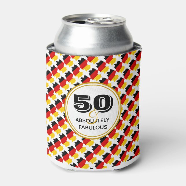Rafraîchisseur Pour Canette 50 & Absolument fabuleux Monogramme ALLEMAND (Can devant)