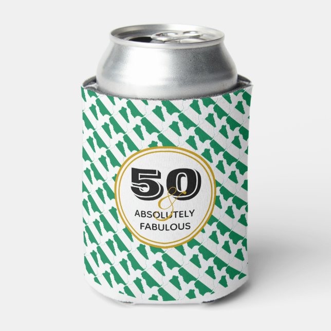 Rafraîchisseur Pour Canette 50 absolument fabuleux NIGERIA NAIJA Monogramme (Can devant)