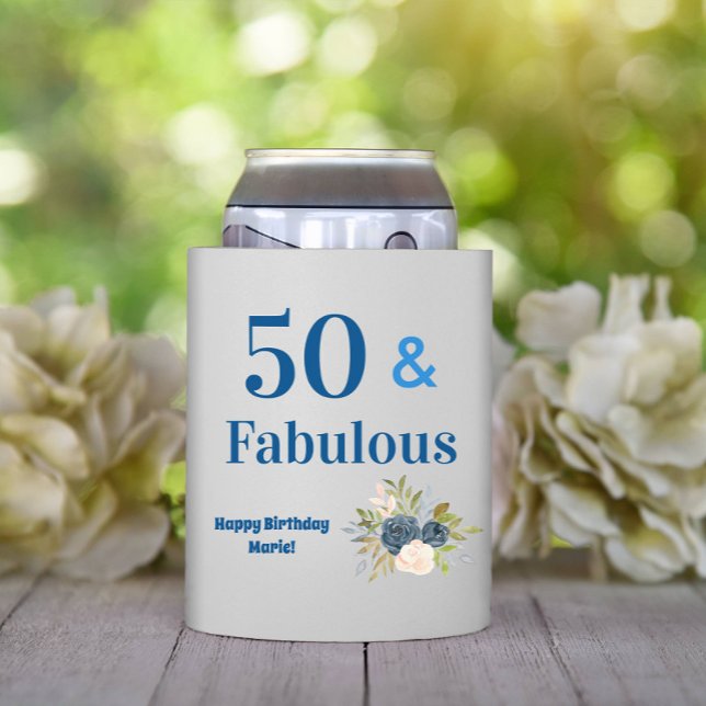 Rafraîchisseur Pour Canette 50 et Fabuleux anniversaire (Créateur téléchargé)