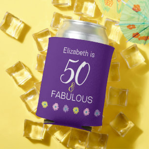 Rafraîchisseur Pour Canette 50 et fabuleux avec marguerites