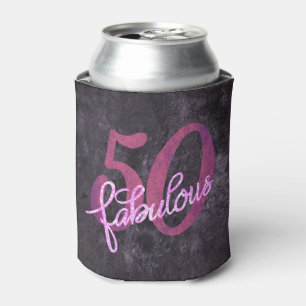 Rafraîchisseur Pour Canette 50 et fabuleux   Pink and Purple Jewel Tone Party