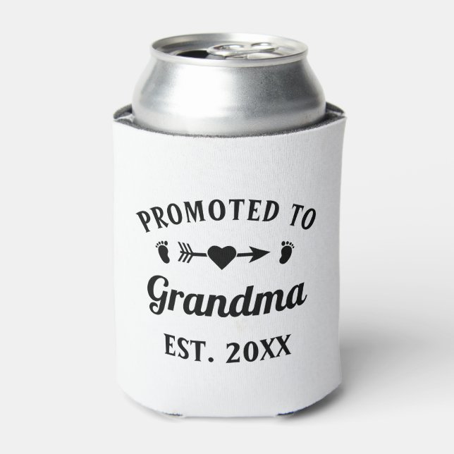 Rafraîchisseur Pour Canette Abuela Nonna Nanna Grand-Mère Promue À Grand-Mère (Can devant)