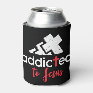 Rafraîchisseur Pour Canette Addicé à Jésus - Christian Hommes Cadeaux femmes T