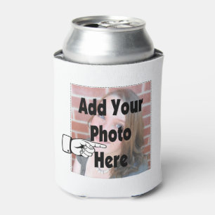 Rafraîchisseur Pour Canette Ajouter votre propre photo pour les cadeaux